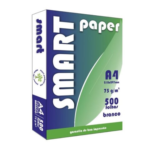 Smart Papel – Caixa com 10 Pacotes Papel Sulfite A4